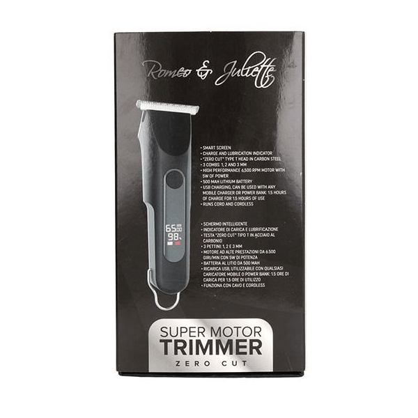 [130182] ALBI LINE Maquina Acabado Romeo y Julieta Zero Cut digital negra
