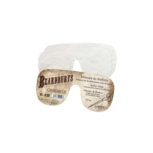 [0412509] Beardburys máscara barba desechable (50 ud)