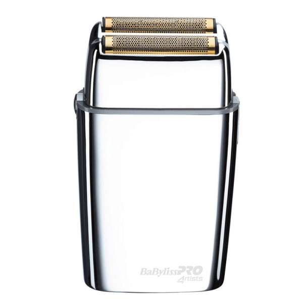[102740] Babyliss Afeitadora Double Foil Chrome Titanium (PLATEADA) FXFS2E